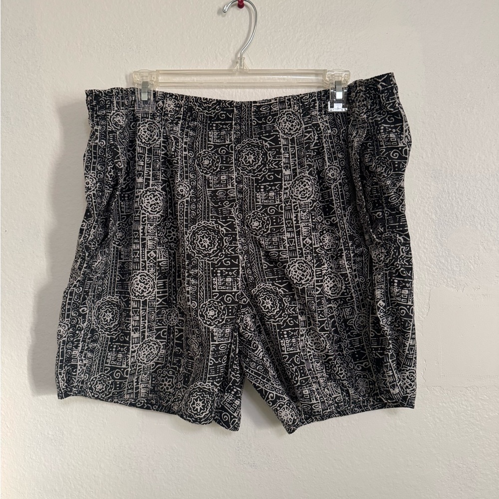 Nike Black and White Athletic Shorts